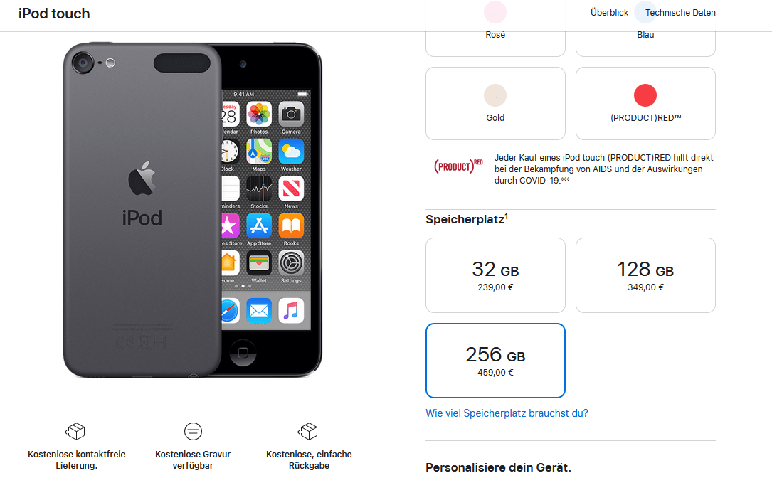 Eine Ära geht zu Ende — Apple beendet Produktion von iPod nach mehr als ...
