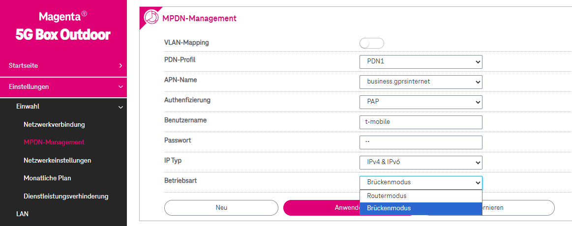 Ständiges Internet Problem Magenta Outdoor Modem | LTE-Forum Österreich