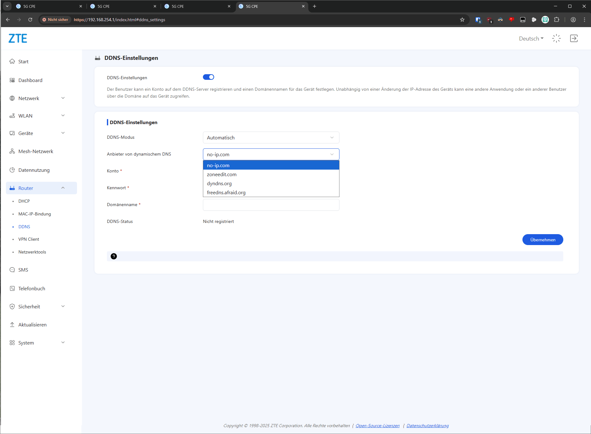 ZTE G5TC 5G-Router | LTE-Forum Österreich