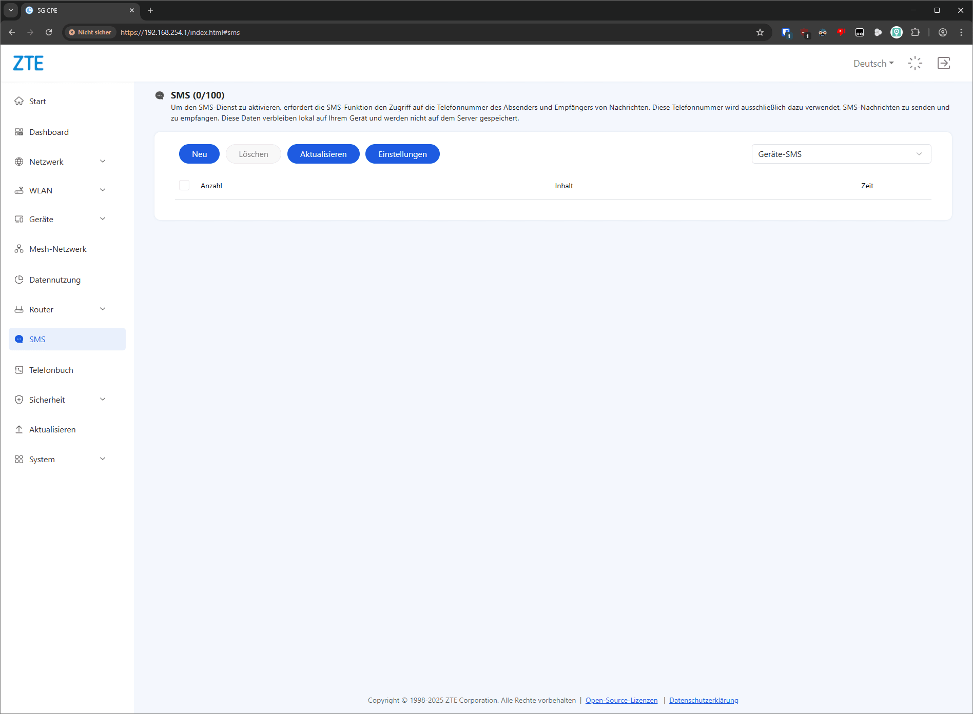 ZTE G5TC 5G-Router | LTE-Forum Österreich