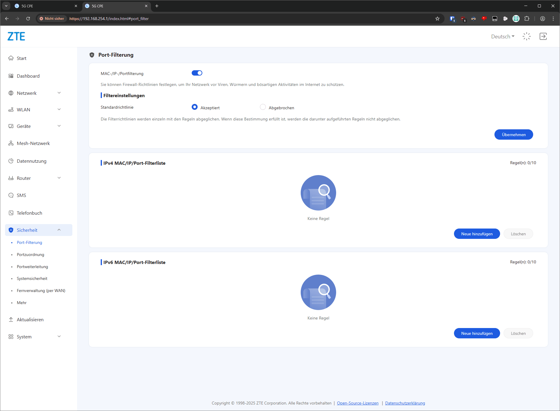 ZTE G5TC 5G-Router | LTE-Forum Österreich