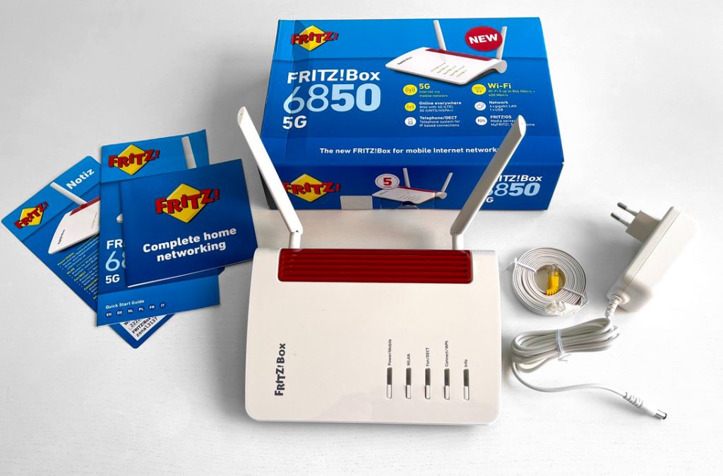 Fritzbox 6850 5G Test: Bester Mobilfunkrouter? - WLAN & Mobilfunk ...