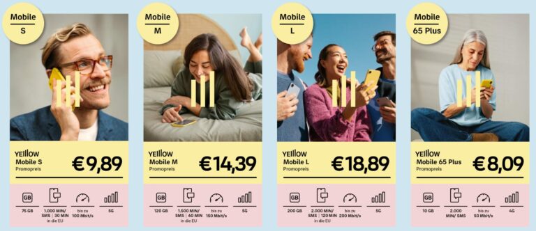 Yellow Post Welches Netz